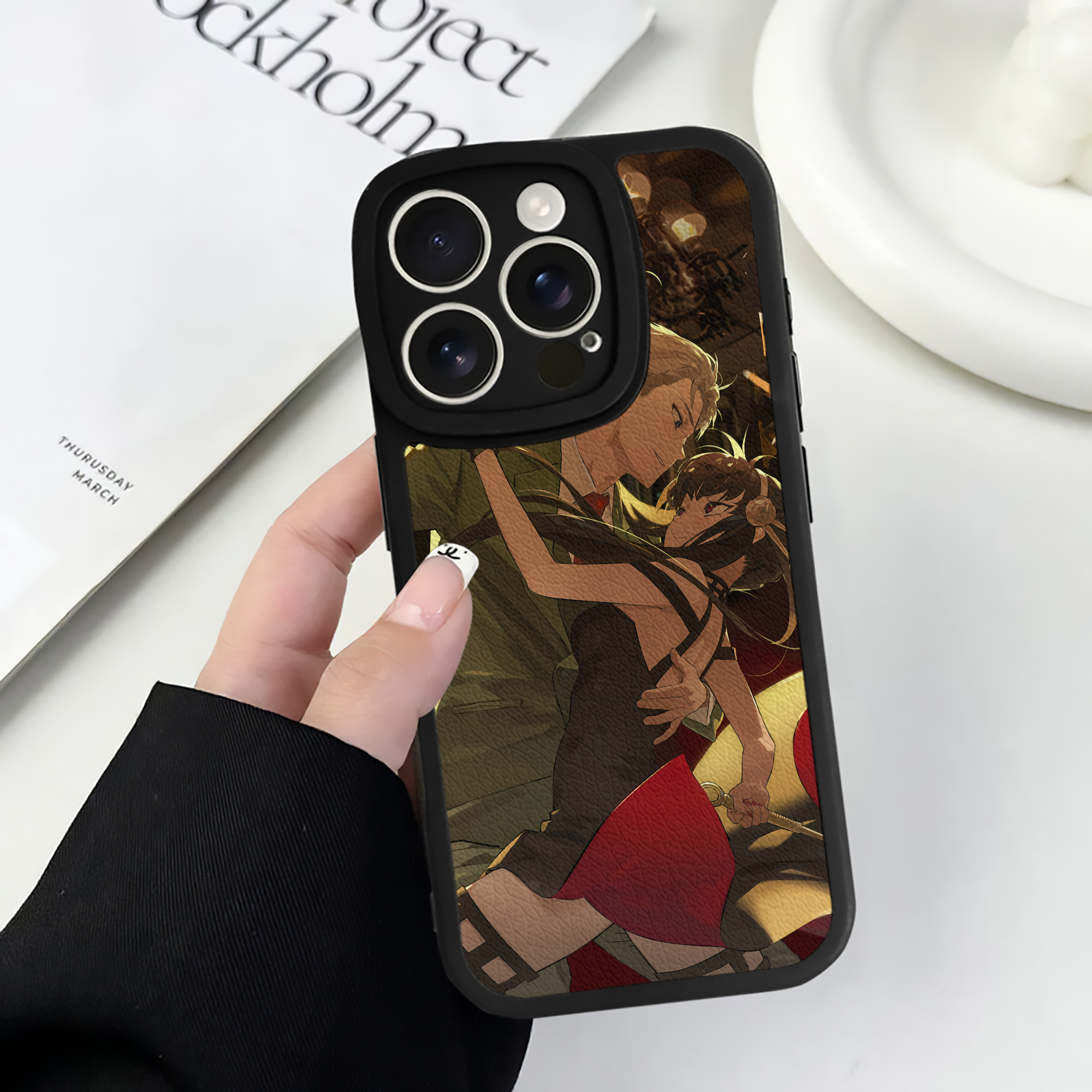 （画像用） SPY×FAMILY间谍家家酒 【iPhone 16シリーズ対応】シリコンスマホケース（レザー調） 材質：シリコン